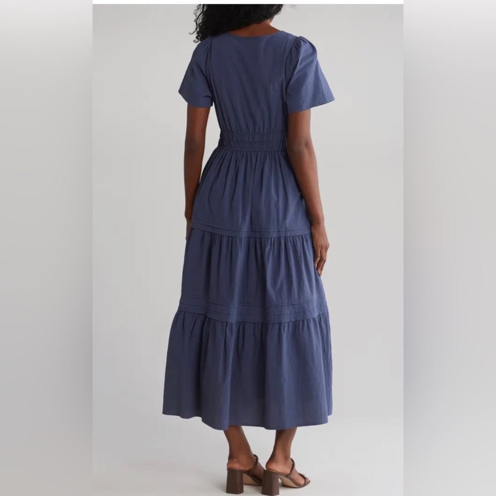 Dress - Stitchdrop Temple Cotton Maxi Dress, Navy, Size XL, New With Tags(NWT) - Picture 2 of 3